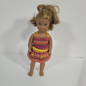 American Girl Mini Doll Lea Clark Girl of the Year 2016 With Dress